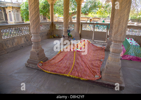 Tomba di Tansen, Gwalior, Madhya Pradesh, India Foto Stock