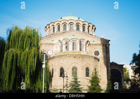 Europa, Bulgaria, Sofia, Sveta Nedelya Chiesa Foto Stock
