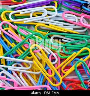 Clip di carta Foto Stock