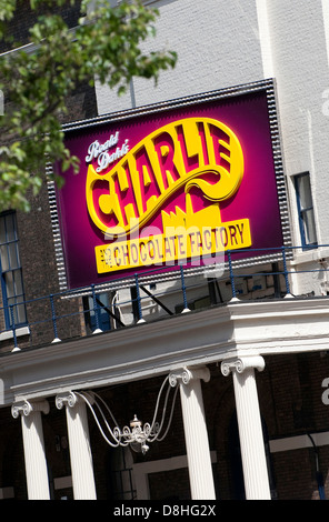 Charlie e la fabbrica di cioccolato, il Theatre Royal Drury Lane, Londra, Inghilterra Foto Stock