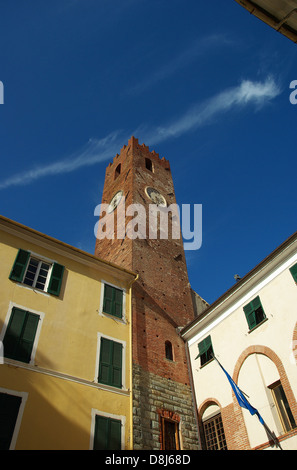 Città vecchia di Noli - Liguria - Italia Foto Stock