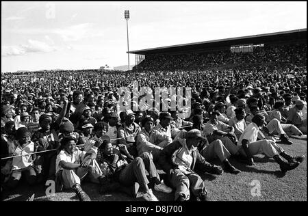 ANC comizio elettorale,Athlone,Cape Town,1994 Foto Stock