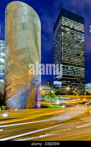 Il quartiere finanziario di La Défense, Puteaux, Parigi, Francia Foto Stock