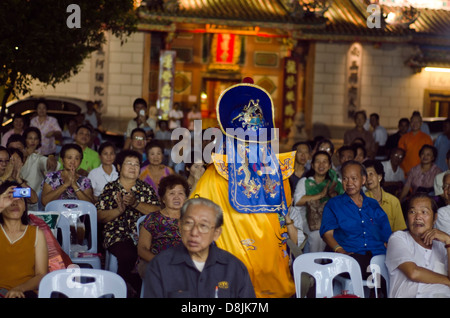 Opera Cinese,China town,Bangkok Foto Stock