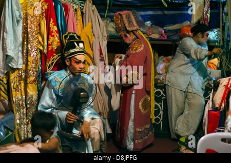 Opera Cinese,China town,Bangkok Foto Stock