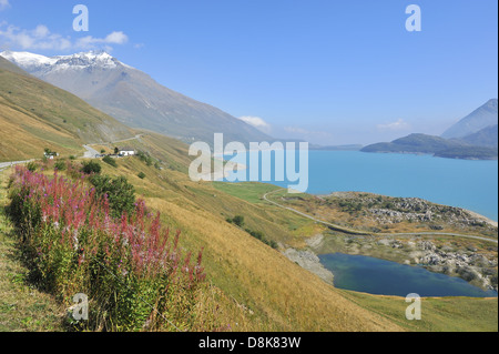 Lac du Mont Cenis Foto Stock