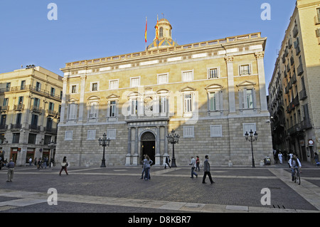 Plaça de Sant Jaume Foto Stock