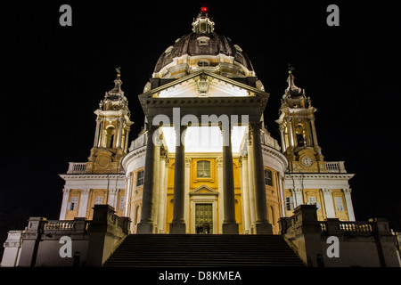 Basilica di Superga, Torino Foto Stock