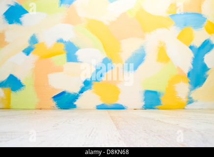 Vuoto interno a colori Foto Stock