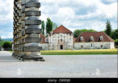Royal salina, Arc et Senans, Francia. Foto Stock