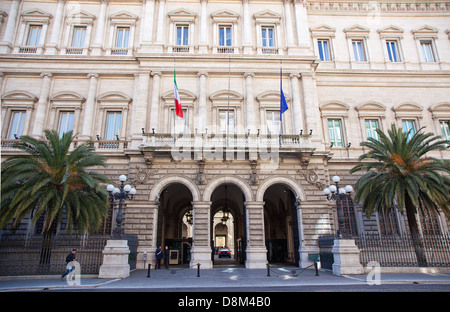 Italia Lazio Roma, Palazzo Koch home la Banca d'Italia in Via Nazionale. Foto Stock