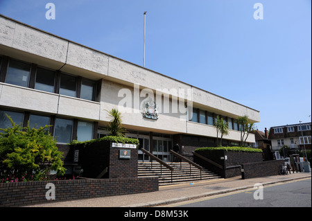 Brighton UK - Hove Crown Court and Trial Center UK Foto Stock