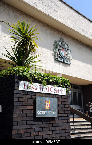 Brighton UK - Hove Crown Court and Trial Centre UK Foto Stock
