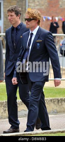 Sherborne, Dorset, Regno Unito. Il 31 maggio 2013. Esequie del Team GB marinaio e vela olimpica gold medallist Andrew Simpson. 31 Maggio, 2013 foto da: DORSET MEDIA SERVICE/ Alamy Live News Foto Stock