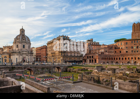 Roma Fori Imperiali Foto Stock