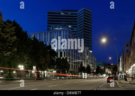 Torre di Emporio, Amburgo, Germania Foto Stock