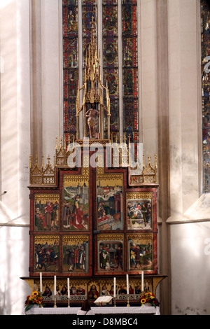 Riemenschneider-altare nella chiesa di San James Foto Stock