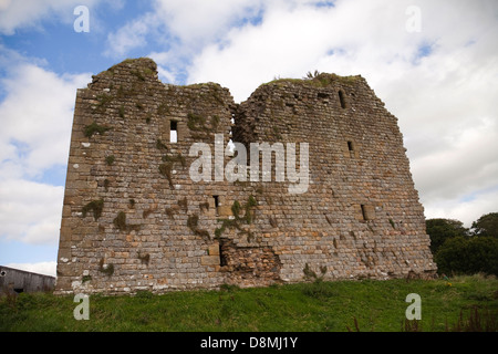 Il castello di Thirlwall, Greenhead Foto Stock