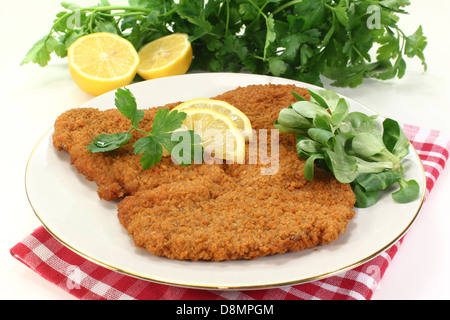 Schnitzel Foto Stock