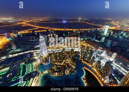 Downtown, Dubai, Emirati Arabi Uniti Foto Stock