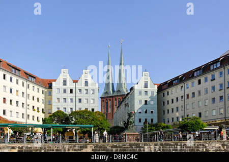 Quartiere Nikolai, Berlino, Germania, Europa Foto Stock