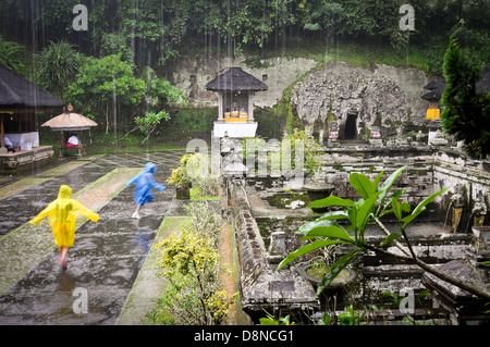 I rituali indù sull isola indonesiana di Bali. Foto Stock