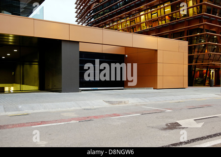 Architettura moderna, alloggiamento, Poblenou, Sant MartÃ- district , Barcelona, Spagna Foto Stock