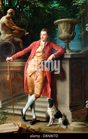 Pompeo Batoni, ritratto di John Talbot, più tardi primo Earl Talbot 1773 olio su tela. Il J. Paul Getty Museum. Foto Stock