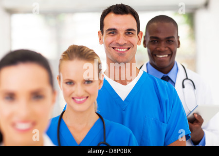 Gruppo dei moderni professionisti medici ritratto Foto Stock