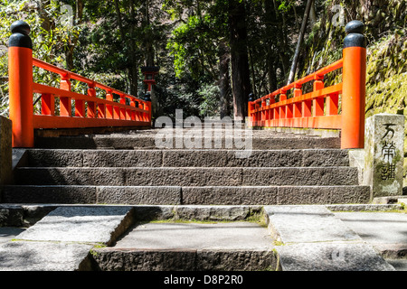 Kibune Santuario, Sakyō-ku, Kyoto, Giappone Foto Stock