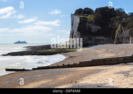 St Margarets Bay Kent England Regno Unito Foto Stock