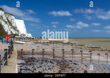 St Margarets Bay Kent England Regno Unito Foto Stock