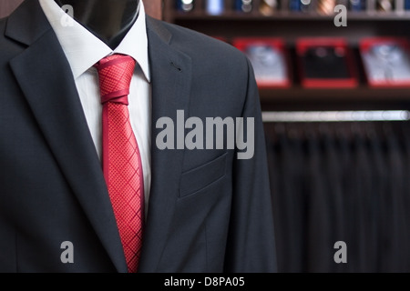 Uomini business suit su un fantoccio Foto Stock