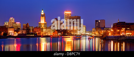 Providence, Rhode Island è stata una delle prime città stabiliti negli Stati Uniti. Foto Stock