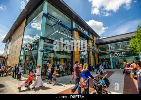 Nuovo Whiteley centro commerciale 'Whiteley Shopping' , Whiteley modo , Whiteley , Hampshire PO15 7PD. Hampshire REGNO UNITO . Foto Stock