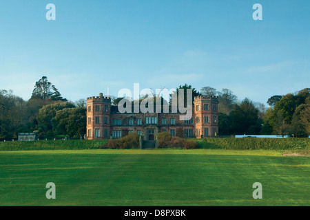 Mount Edgcumbe House, Mount Edgcumbe Country Park, Cornwall Foto Stock