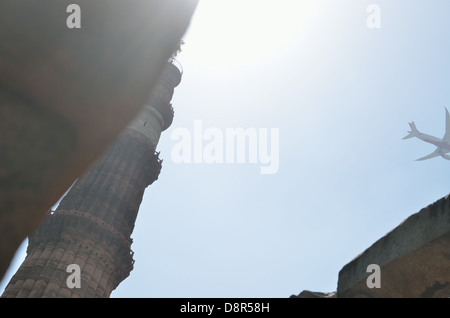 Qutub Minar, Delhi, India Foto Stock