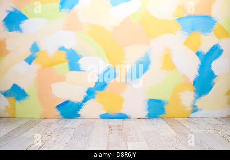 Vecchio gunge interno Foto Stock