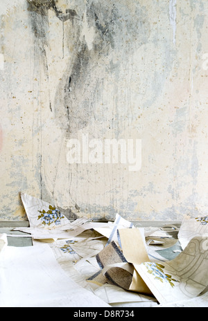 Vecchio gunge interno Foto Stock