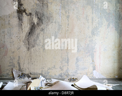 Vecchio gunge interno Foto Stock