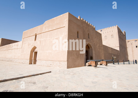 Il Forte Jabrin, Oman Foto Stock