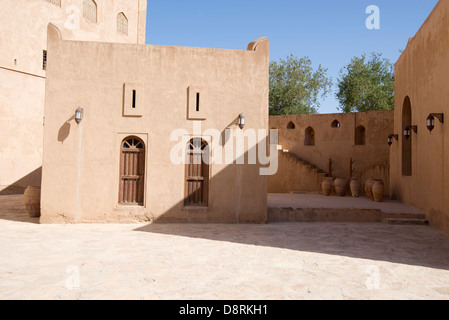 Il Forte Jabrin, Oman Foto Stock