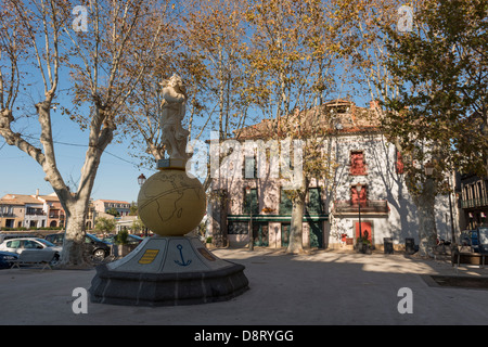 La Marine Square, agde Hérault, Languedoc-Roussillon, Francia Foto Stock