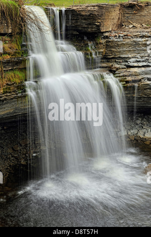 Alte cascate Manitoulin Island- Manitowaning Ontario Canada Foto Stock