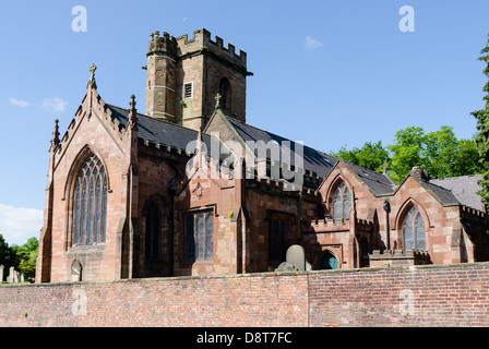 St Mary's parrocchia anglicana chiesa in Handsworth, Birmingham noto anche come Handsworth vecchia chiesa Foto Stock