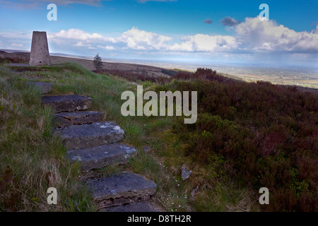 Vista Carnmore punto Beagh Sliabh Foto Stock