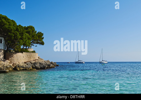 Bay in estate a Maiorca Foto Stock