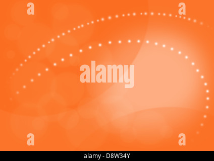 Abstract sfondo arancione Foto Stock