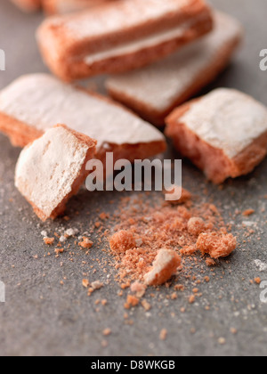 Biscotti roses de Reims Foto Stock