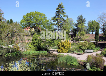 Giardino di Roccia a Ness Giardini Botanici, Wirral Foto Stock